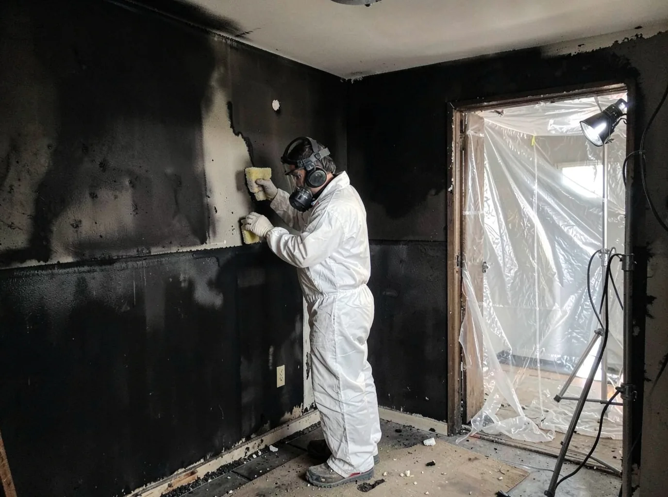 Fire Damage Restoration company in Rowena, TX